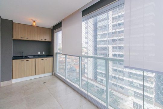 Varanda de apartamento à venda com 2 quartos, 84m² em Vila Dom Pedro I, São Paulo