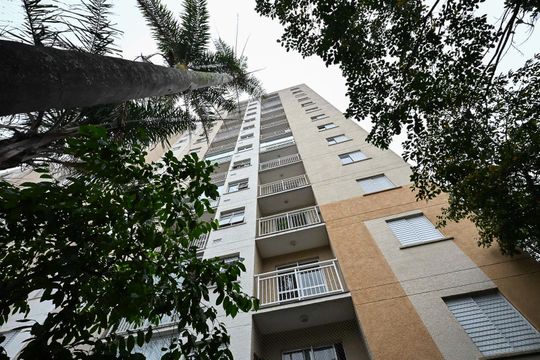 Fachada de apartamento para alugar com 2 quartos, 47m² em Vila das Belezas, São Paulo