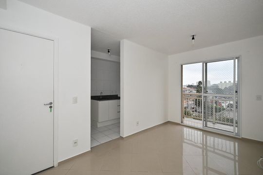 Sala de apartamento para alugar com 2 quartos, 47m² em Vila das Belezas, São Paulo