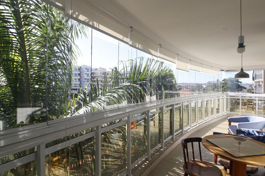 Varanda de apartamento para alugar com 2 quartos, 101m² em Braga, Cabo Frio