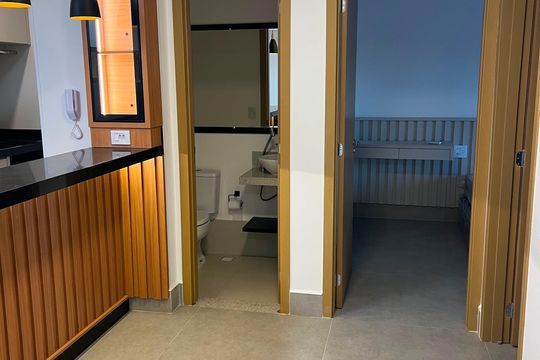 Corredor de apartamento para alugar com 2 quartos, 78m² em Setor Central, Anápolis
