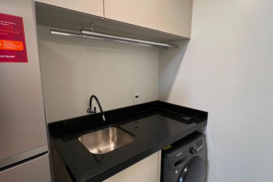 Área de serviço de apartamento para alugar com 2 quartos, 78m² em Setor Central, Anápolis
