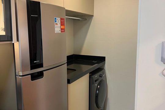 Área de serviço de apartamento para alugar com 2 quartos, 78m² em Setor Central, Anápolis