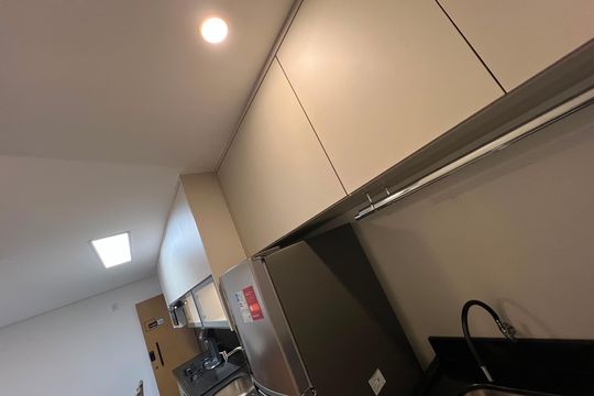 Cozinha de apartamento para alugar com 2 quartos, 78m² em Setor Central, Anápolis
