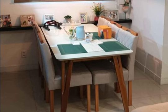 Sala de apartamento para alugar com 2 quartos, 50m² em Parque Joquei Club, Campos dos Goytacazes