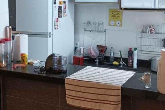 Cozinha de apartamento para alugar com 2 quartos, 50m² em Parque Joquei Club, Campos dos Goytacazes