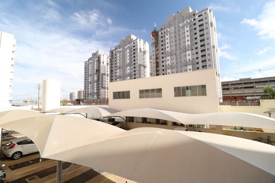 Vista de apartamento para alugar com 2 quartos, 45m² em Laranjeiras, Uberlândia