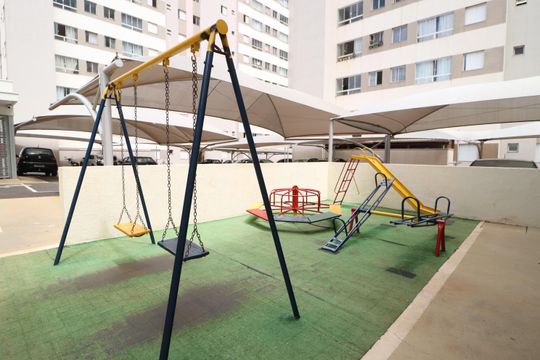 Área comum - Playground de apartamento para alugar com 2 quartos, 45m² em Laranjeiras, Uberlândia