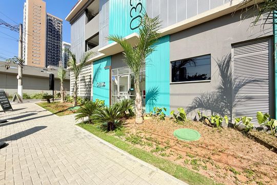 Fachada de apartamento à venda com 2 quartos, 39m² em Brooklin, São Paulo