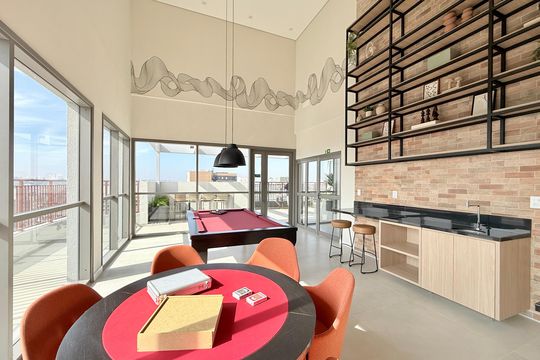 Salão de Jogos de apartamento à venda com 2 quartos, 41m² em Brooklin, São Paulo