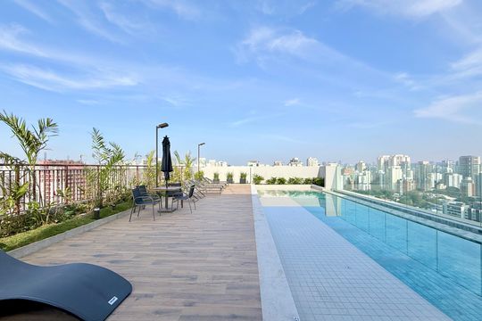 Piscina de apartamento à venda com 2 quartos, 39m² em Brooklin, São Paulo