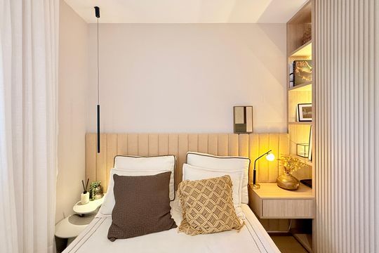 Quarto  de apartamento à venda com 1 quarto, 34m² em Brooklin, São Paulo