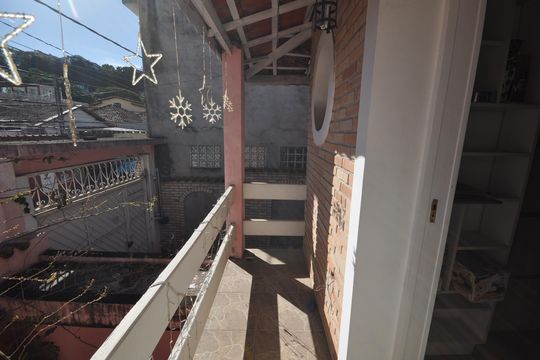 Sacada do Quarto 2 de casa para alugar com 2 quartos, 65m² em Vila Irmaos Arnoni, São Paulo