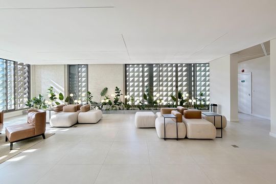 Hall Social Bloco de apartamento à venda com 2 quartos, 39m² em Brooklin, São Paulo