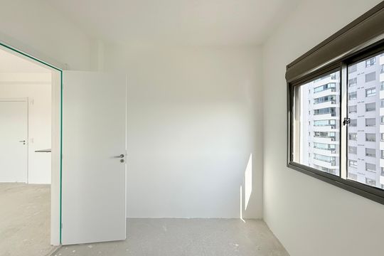 Quarto  de apartamento à venda com 1 quarto, 42m² em Brooklin, São Paulo