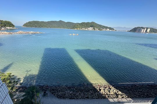 Vista da Sala de apartamento para alugar com 3 quartos, 149m² em Itararé, São Vicente