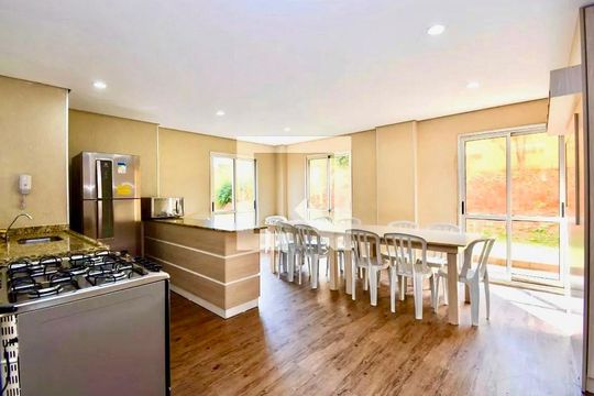 Área comum - Salão de festas de apartamento para alugar com 2 quartos, 61m² em Jardim Sao Judas Tadeu, Guarulhos