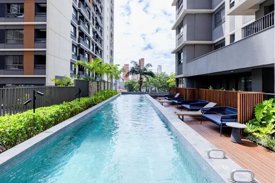 Área externa de apartamento à venda com 4 quartos, 210m² em Campo Belo, São Paulo