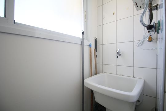 Área de Serviço de apartamento à venda com 2 quartos, 53m² em Vila Andrade, São Paulo