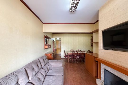 Sala de apartamento à venda com 3 quartos, 106m² em Jardim do Mar, São Bernardo do Campo