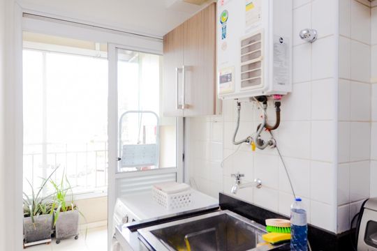 Área de Serviço de apartamento à venda com 2 quartos, 55m² em Vila Endres, Guarulhos