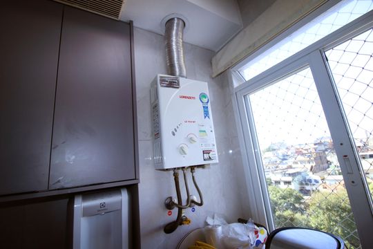 Área de Serviço de apartamento para alugar com 3 quartos, 57m² em Vista Alegre, Rio de Janeiro
