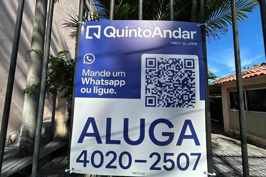 Placa de apartamento para alugar com 2 quartos, 60m² em Jacarepaguá, Rio de Janeiro