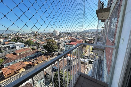 Varanda da Quarto 1 de apartamento à venda com 2 quartos, 75m² em Campinho, Rio de Janeiro