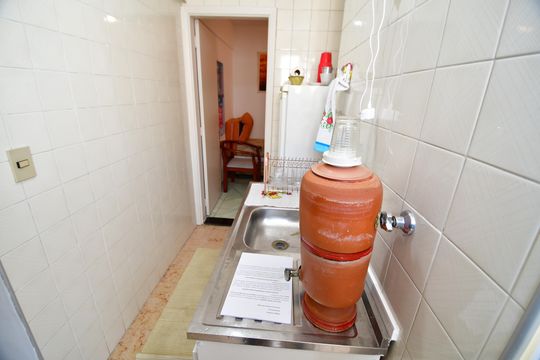 Cozinha de apartamento para alugar com 1 quarto, 50m² em Botafogo, Campinas