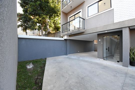 Área externa de casa de condomínio para alugar com 3 quartos, 155m² em Vista Alegre, Curitiba