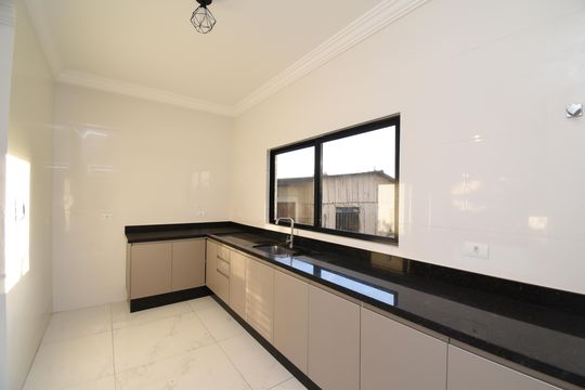 Cozinha de casa de condomínio para alugar com 3 quartos, 155m² em Vista Alegre, Curitiba