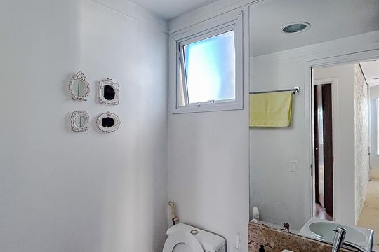 Banheiro de apartamento para alugar com 2 quartos, 60m² em Chácara Califórnia, São Paulo