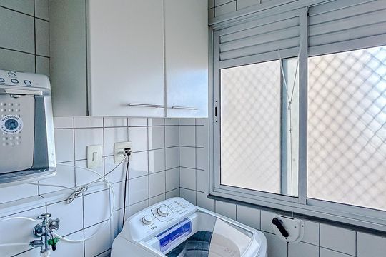 Área de Serviço de apartamento para alugar com 2 quartos, 60m² em Chácara Califórnia, São Paulo