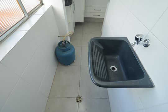 Área de Serviço de kitnet/studio à venda com 1 quarto, 36m² em Ipiranga, São Paulo