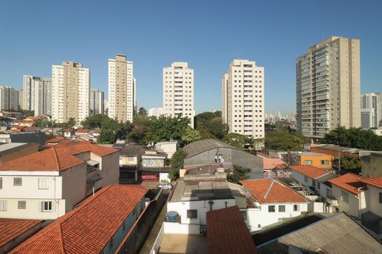 Vista do Quarto de kitnet/studio à venda com 1 quarto, 36m² em Ipiranga, São Paulo