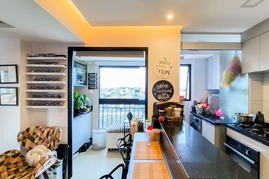 Sala  de apartamento à venda com 2 quartos, 40m² em Cidade Patriarca, São Paulo