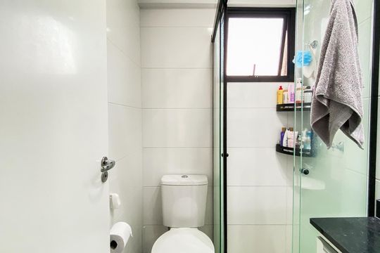 Banheiro  de apartamento à venda com 2 quartos, 40m² em Cidade Patriarca, São Paulo
