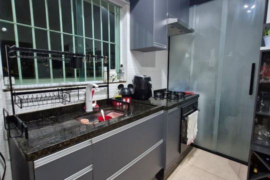 Cozinha de apartamento à venda com 2 quartos, 40m² em Vila Esperança, São Paulo
