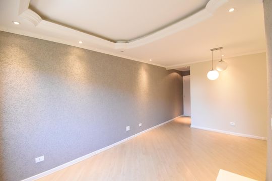 Sala de apartamento à venda com 3 quartos, 72m² em Abranches, Curitiba