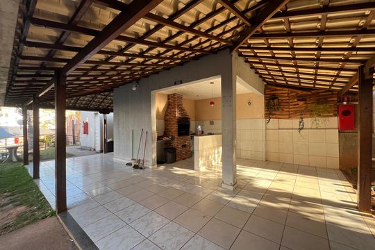 Área comum - Churrasqueira de apartamento para alugar com 2 quartos, 50m² em Cabral, Contagem