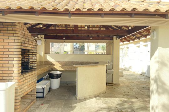 Área comum - Churrasqueira de apartamento à venda com 3 quartos, 82m² em Jaguaré, Osasco