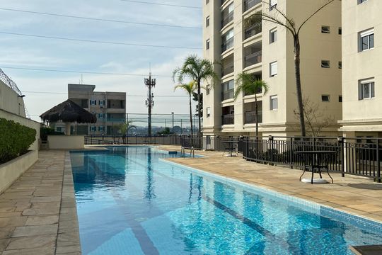 Área comum - Piscina de apartamento à venda com 3 quartos, 82m² em Jaguaré, Osasco