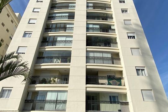 Fachada do bloco de apartamento à venda com 3 quartos, 82m² em Jaguaré, Osasco