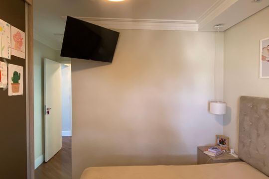 Suíte 1 de apartamento à venda com 3 quartos, 82m² em Jaguaré, Osasco