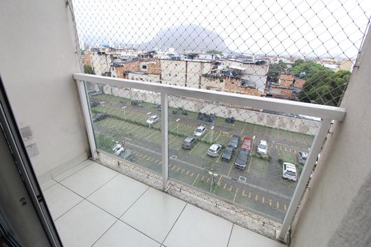 Sala - Varanda de apartamento para alugar com 2 quartos, 55m² em Anil, Rio de Janeiro