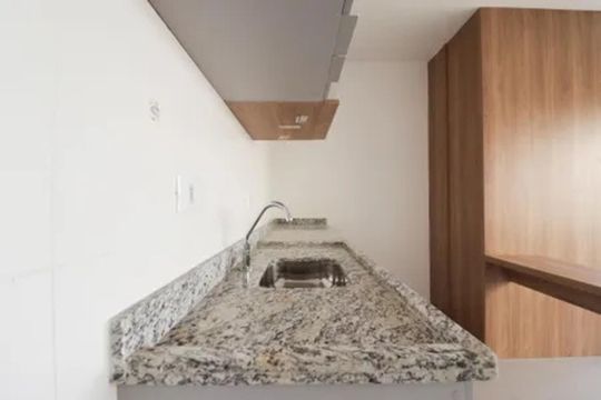 Cozinha de apartamento à venda com 1 quarto, 33m² em Santana, São Paulo