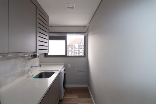 Área de Serviço de apartamento à venda com 2 quartos, 90m² em Vila Independencia, São Paulo