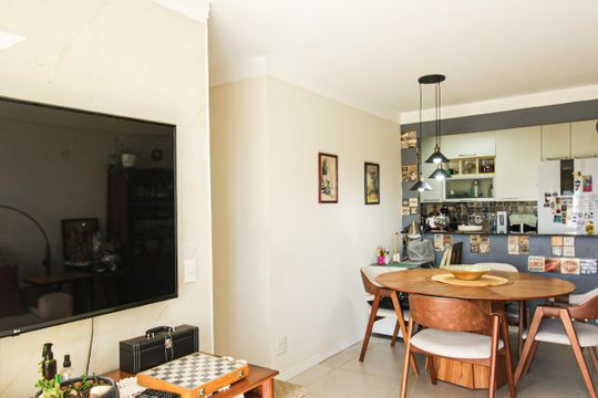 Sala de apartamento à venda com 4 quartos, 93m² em Barra Funda, São Paulo
