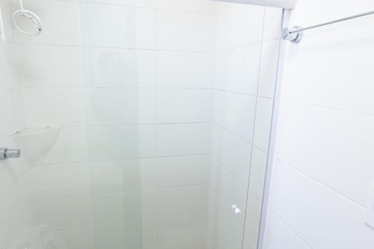 Banheiro da Suíte de apartamento para alugar com 2 quartos, 109m² em Areão, Taubaté