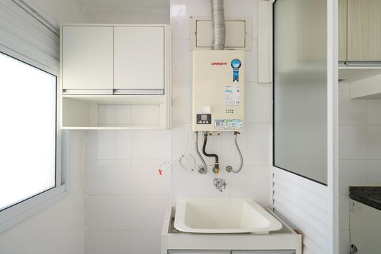 Área de Serviço de apartamento para alugar com 3 quartos, 65m² em Santa Maria, São Caetano do Sul